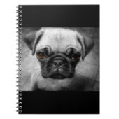 Mops Pup Notizblock (Vorderseite)