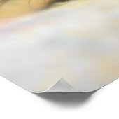 Mops Puppy Black Face Poster (Ecke)