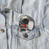 Mops Puppy Button (Beispiel)