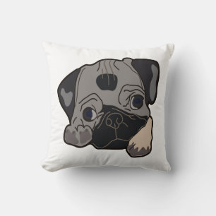 MOPS PUPPY DOG KISSEN