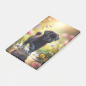 Mops-Puppy-Post-it®-Hinweise Post-it Klebezettel (angewinkelt)