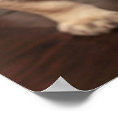 Mops Puppy Poster (Ecke)