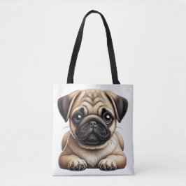 Mops Puppy Tasche