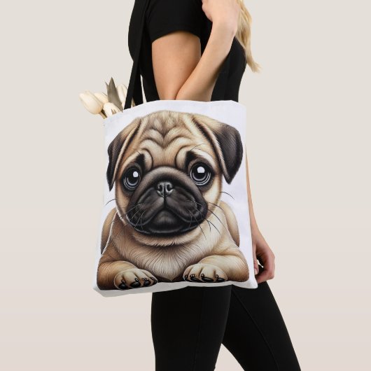 Mops Puppy Tasche (Von Nahem)