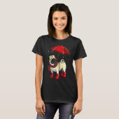Mops Rainy Day Classic T - Shirt 605 (Vorne ganz)
