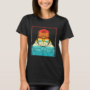 Mops Retro Style Mops Vintag Bester Mops Hund Mops T-Shirt