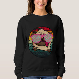 Mops Retro Vintag Magnet Classic T - Shirt 368