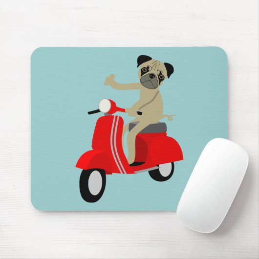Mops-Roller Mousepad (Mit Mouse)