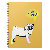 Mops Rules Book Notizblock (Vorderseite)
