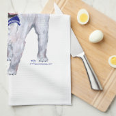 Mops Sailor Küchentuch (Viertel Falte)