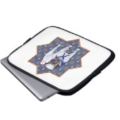 Mops Sailor Laptopschutzhülle (Vorne Knopf)