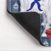 Mops Sailor Mousepad (Ecke)