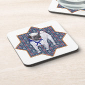 Mops Sailor Untersetzer (Linke Seite)