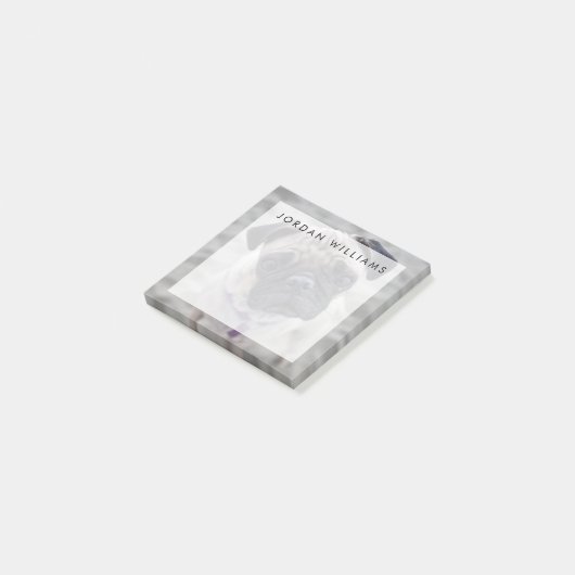 Mops-Schließung Post-it Klebezettel (angewinkelt)