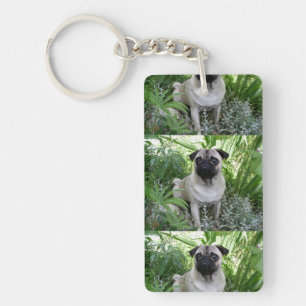 Mops Schlüsselanhänger
