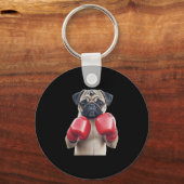 Mops    schlüsselanhänger (Vorderseite)