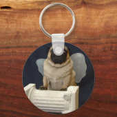 Mops Schlüsselkette Nr. 1 Schlüsselanhänger (Vorderseite)