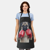 Mops schürze (Getragen)
