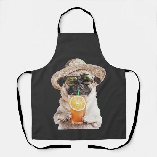 Mops schürze (Vorderseite)