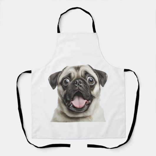 Mops Schürze (Vorderseite)