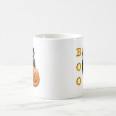 Mops (schwarz) Boo Kaffeetasse (Mittel)