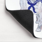Mops Segler Mousepad (Ecke)