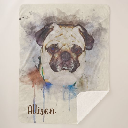 Mops Sherpadecke (Vorderseite)