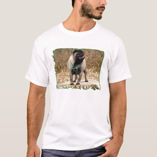 Mops Shirt (Vorderseite)