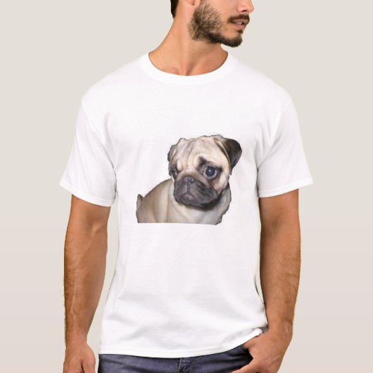 Mops-Shirt T-Shirt (Vorderseite)