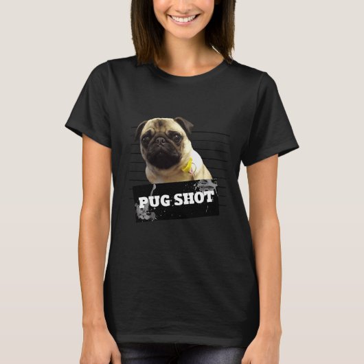 Mops Shot Essential T - Shirt 372 (Vorderseite)