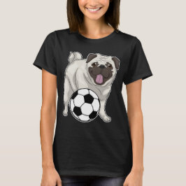 Mops Soccer Player Soccer T-Shirt