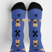 Mops Socken (Oben)