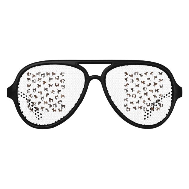 Mops Sonnenbrille (Vorderseite)