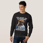 Mops Spruch Lustig Geschenk I Ich hatte Nachtschic Sweatshirt (Vorne ganz)