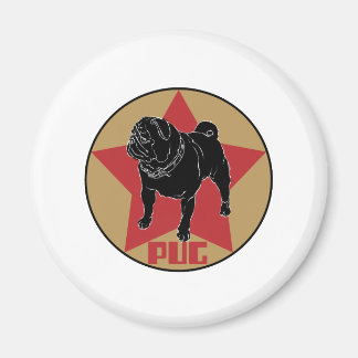 Mops Star Magnet
