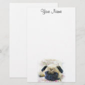 Mops stationär briefpapier (Vorne/Hinten)