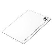 Mops Stink Eye Notizblock (angewinkelt)