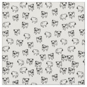 Mops Stoff (Nahaufnahme)