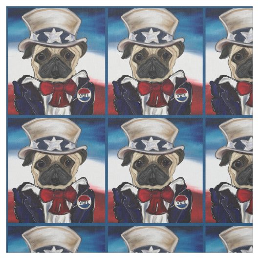 Mops Stoff (Muster)