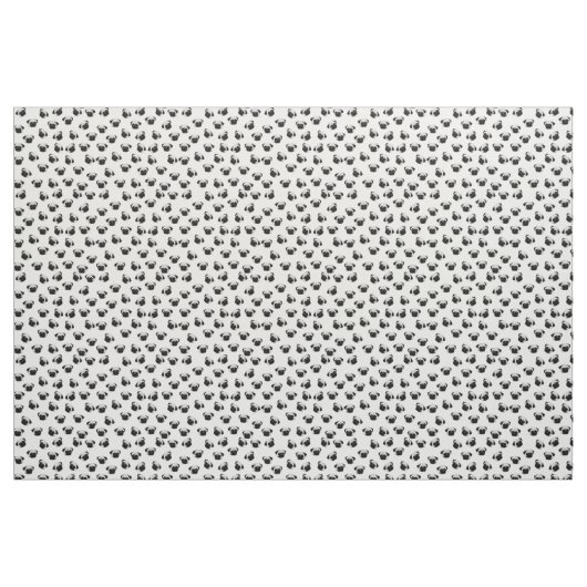 Mops Stoff (Fat Quarter (45,7 x 55,9 cm))