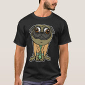 Mops Style T-Shirt (Vorderseite)