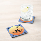 Mops Surf Beverage Coaster Getränkeuntersetzer (Rechte Seite)