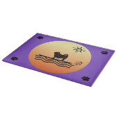 Mops Surf Cutting Board Schneidebrett (Ecke)