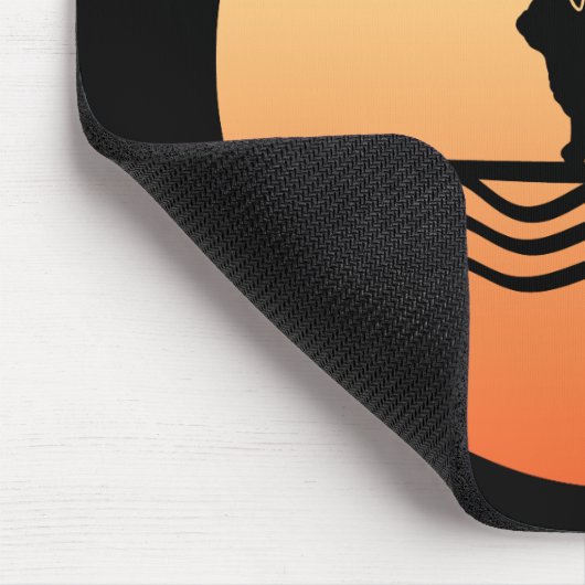 Mops Surf Mouse Pad Mousepad (Ecke)