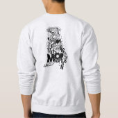 Mops Sweatshirt (Rückseite)