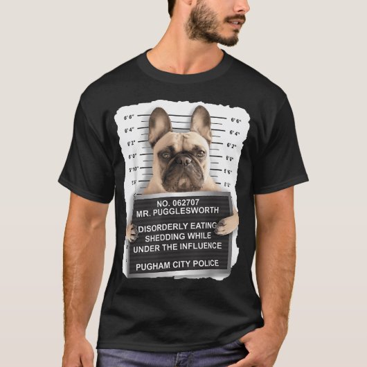 Mops T, Kinder Mops , Mops Männer, Frauen Mops T-Shirt (Vorderseite)