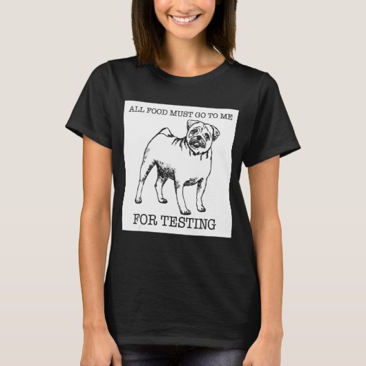 Mops T-Shirt (Vorderseite)
