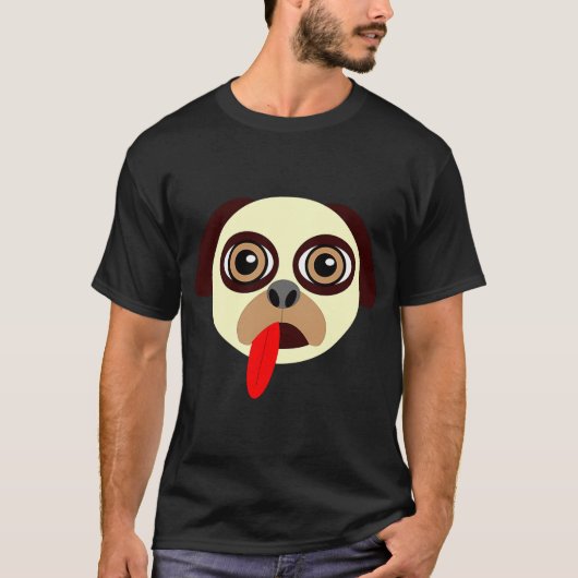 Mops T-Shirt (Vorderseite)