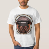 Mops T-Shirt (Vorderseite)
