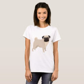 Mops T-Shirt (Vorne ganz)